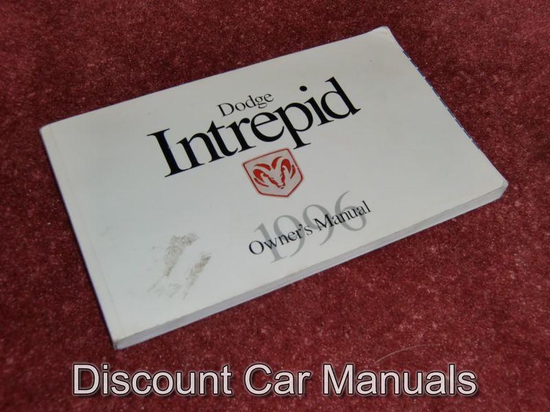 ★★ 1996 dodge intrepid owners manual l@@k 96!! ★★