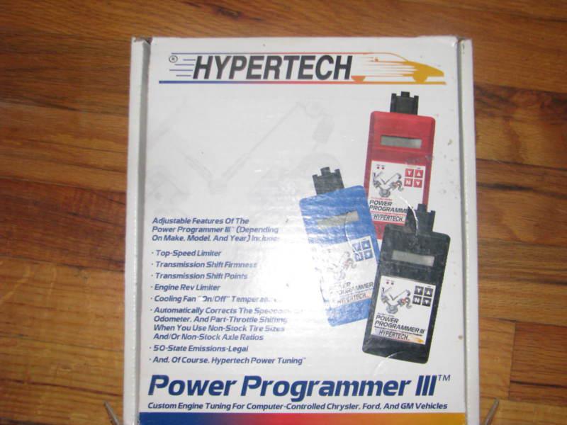 Hypertech power programmer iii for 2000 gm truck