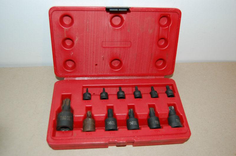 Napa tools - socket set internal torx 12 pieces