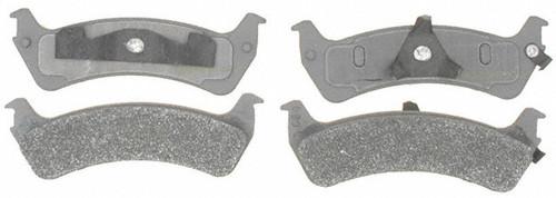 Acdelco advantage 14d667m brake pad or shoe, rear-semi metallic brake pad