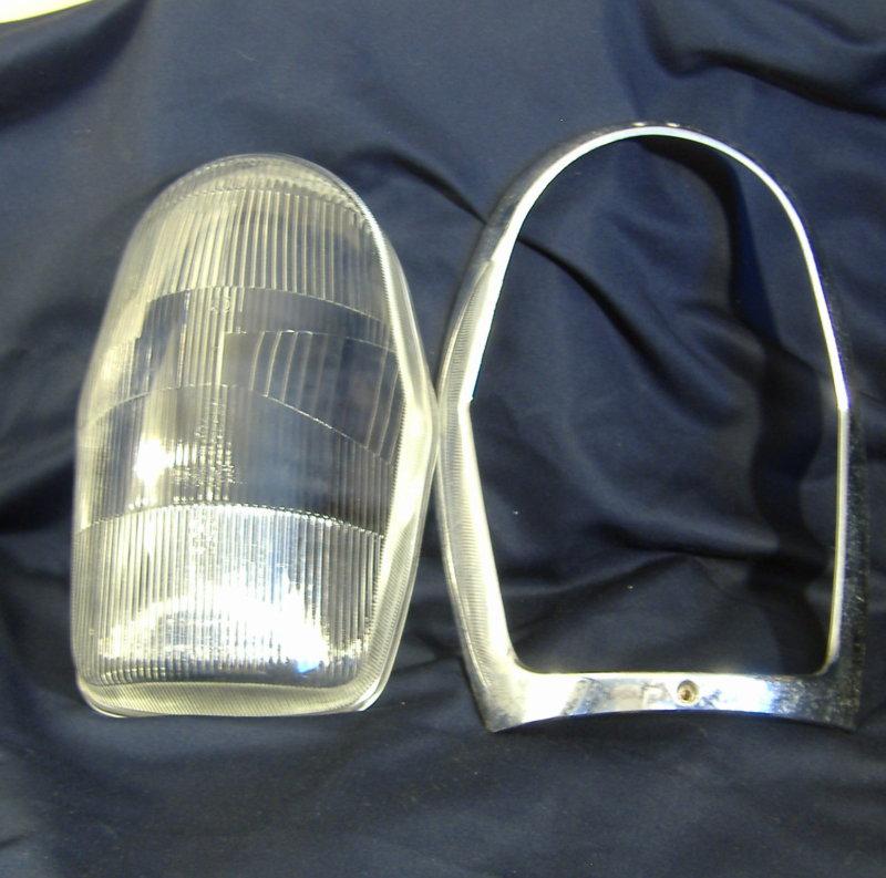 Vintage mercedes benz bosch euro headlamp lens and bezel used w 111 ?