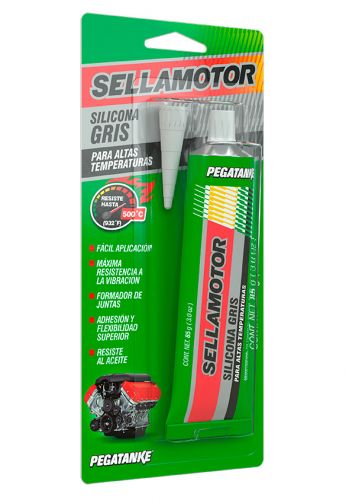 Pegatanke sellamotor rtv grey silicone