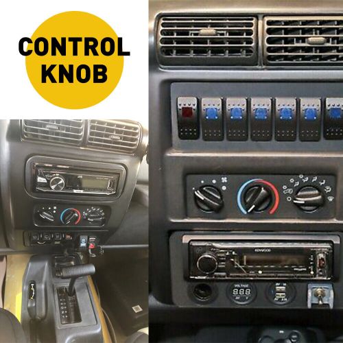 1pc control knob fan speed heater a/c 1999-2003 for dodge ram 1500 2500 3500 ew