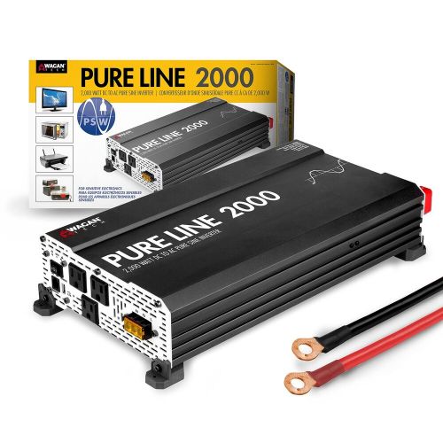 Wagan corporation etl pureline 2000w power inverter 3808