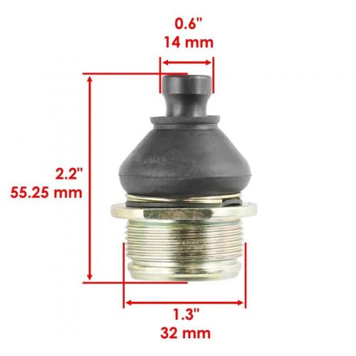 2 lower ball joint for kawasaki prairie 400 4x4 kvf400-c kvf400c 1999 2000