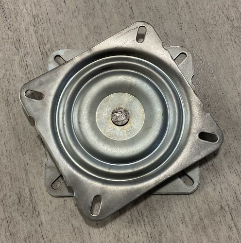 Boat seat swivel base plate 6 3/8” x 6  3/8”