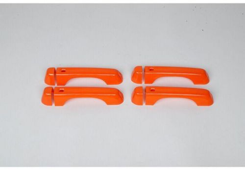 Fit for jeep gladiator jt 4 doors 2018-2022 orange abs car door handles cover*8