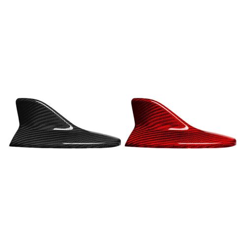 Shark fin antenna cover fit for lexus ls lx es is 1 pcs carbon fiber red&amp;black