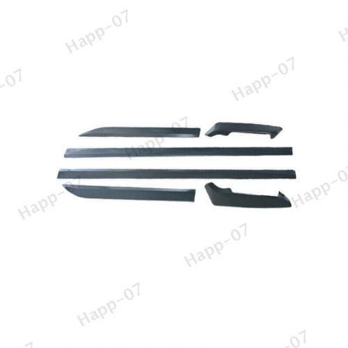 For bmw x3 g01 2018-21 bright black stainless door body guard molding cover trim