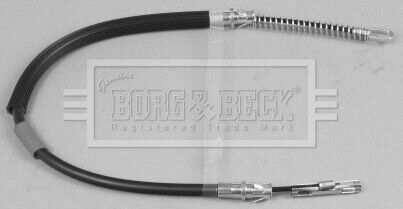 Handbrake cable rear right bkb2336 borg &amp; beck hand brake parking 10277479 new