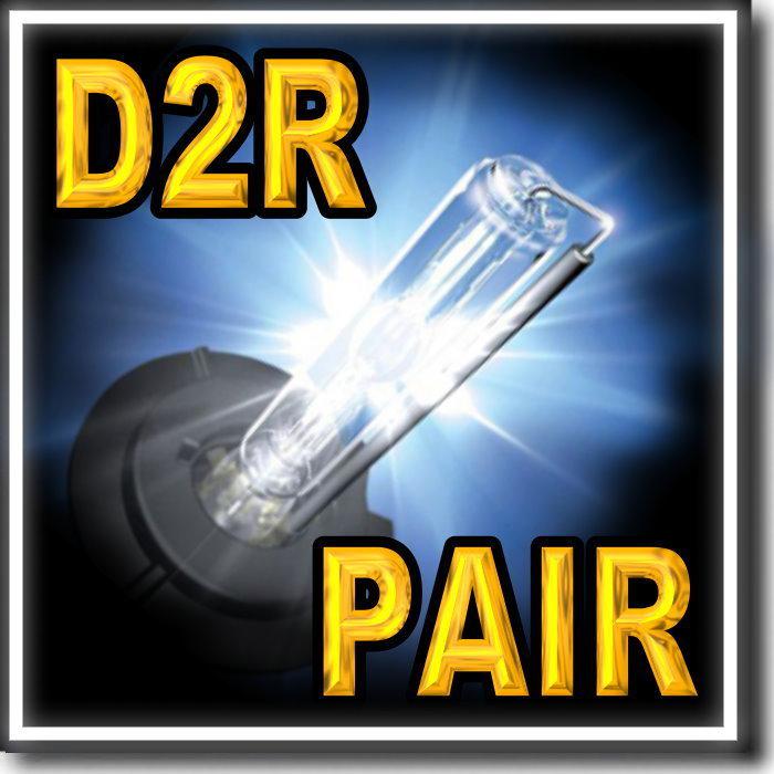 Pair d2r low beam stock hid xenon headlight bulbs 35w 4300k 6000k 8000k 10000k