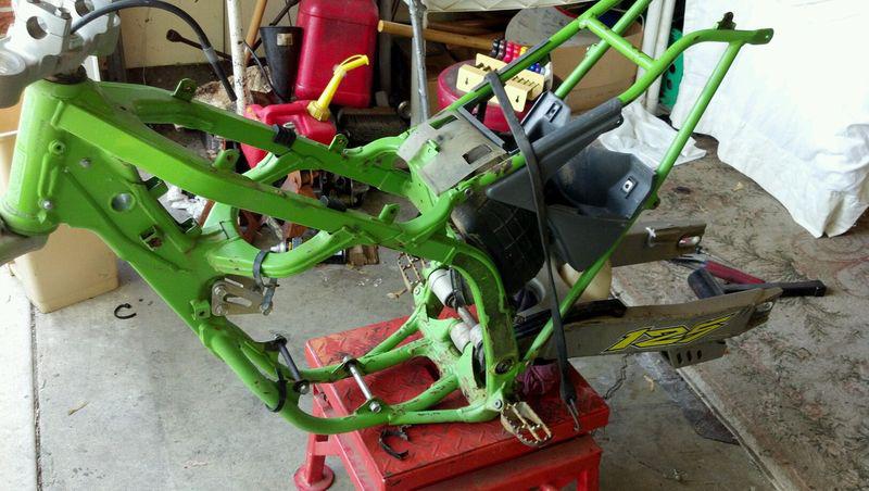 Purchase 97 KX 125 FRAME & SWING ARM & TRIPLE TREES in Miamisburg, Ohio ...