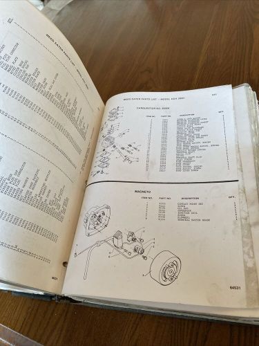 Vtg poulan pro weed eater lawn equp master parts price list illustrated diagrams