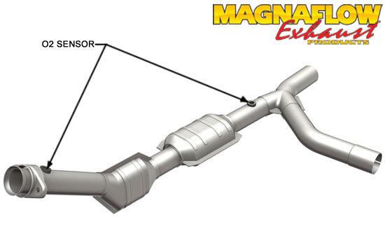 Magnaflow catalytic converter 23133 ford e-150,e-150 club wagon,e-150