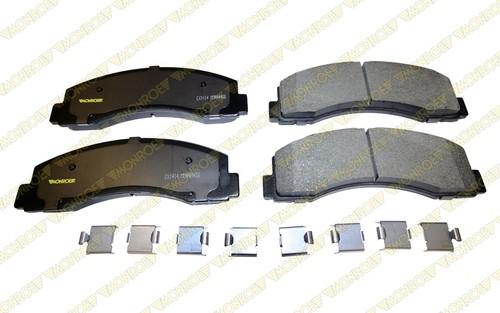 Monroe cx1414 brake pad or shoe, front-monroe ceramics brake pad