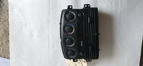 2008-2009 toyota sienna front manual temp control