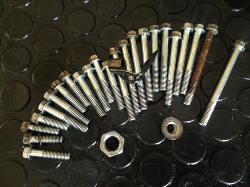 96-07 03#2 honda cr85 cr 85 cr80 engine case screws bolts nuts washers 