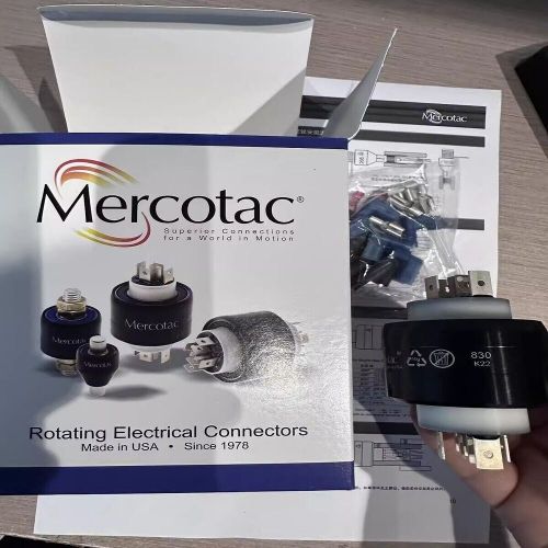 New mercotac mercury conductive slip ring 830 rotary connector