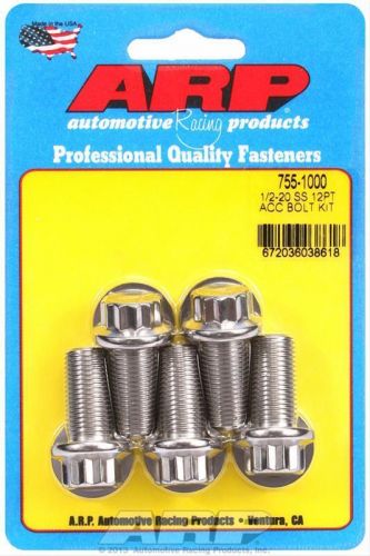 Arp stainless steel bolts 755-1000