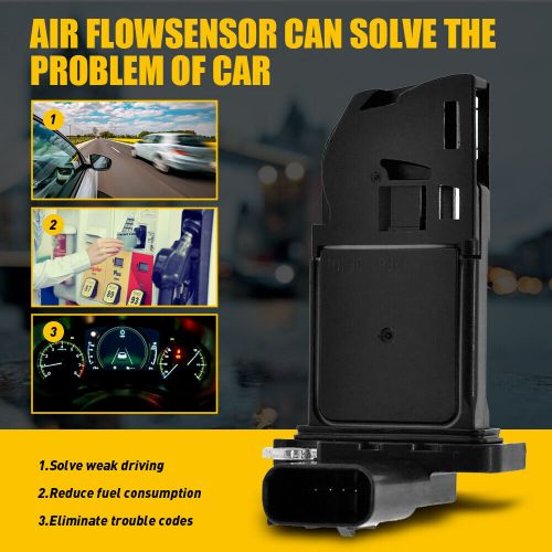 Mass air sensor flow for ford f-250 super f-350 duty 6.2l 6.7l 2011 12 13 14-15