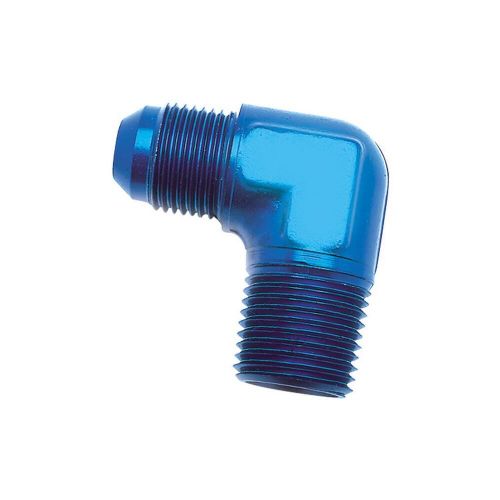 Speedfx adapter fitting 560322bk 90 degree; -3an x 1/8 inch nptf; anodized