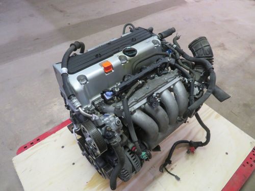 2004-2008 jdm acura tsx k24a 2.4l ivtec engine rbb head 3 lobe k24a2 motor 200hp