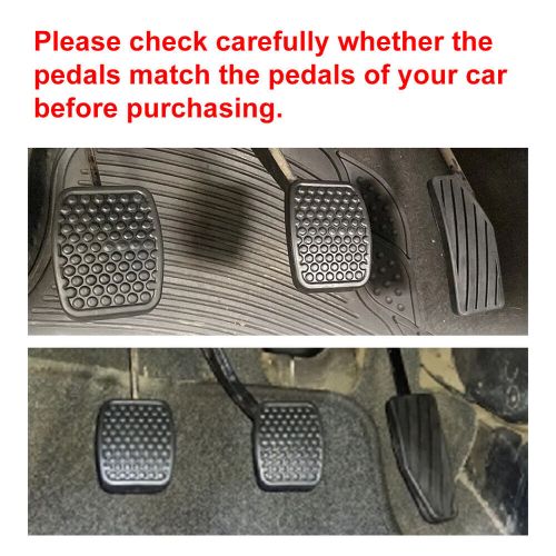 Brake clutch fuel accelerator pedal footpads cover for suzuki swift jimny mt-