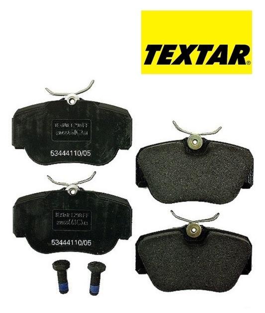 Textar premium front disc brake pads set 21055179 d611t