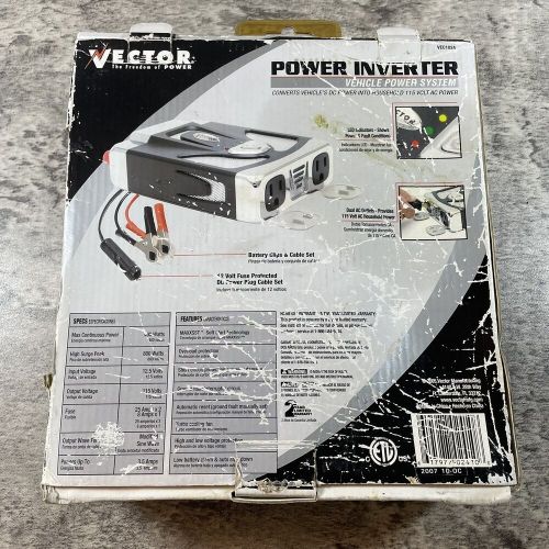 Vector 400 watt peak power inverter