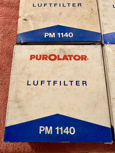 Porsche 912 1.6 nos purolator air filter cartridge luftfilter lot pm1140 knecht