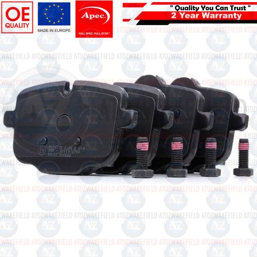 For rolls-royce phantom v12 ewb 2017- oe quality rear apec brake pads set