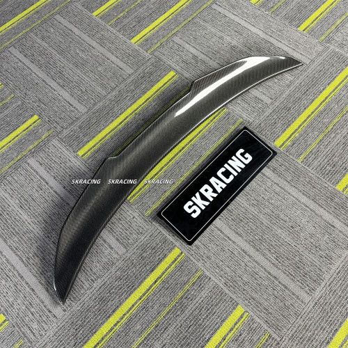 For bmw f36 gran coupe 4 door 2014-2020 carbon fiber rear trunk spoiler lip wing