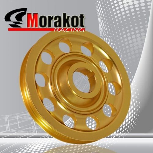 Honda civic/integra b16/b18/b20 dohc engine alternator crank pulley gold