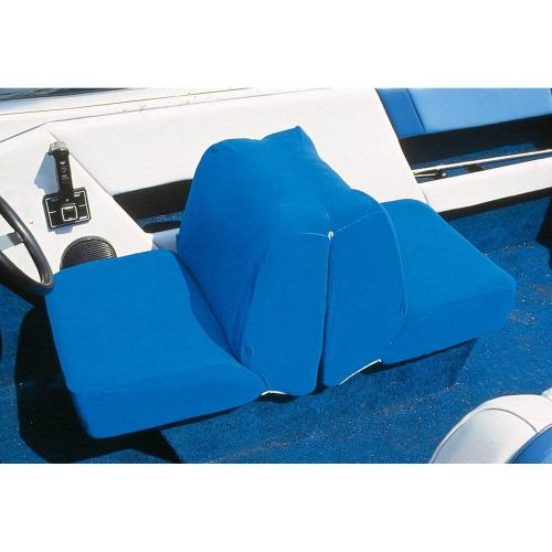 Taylor made 11997 - 40&#034; l x 20&#034; w x 18&#034; h blue terry cloth back to back lounge