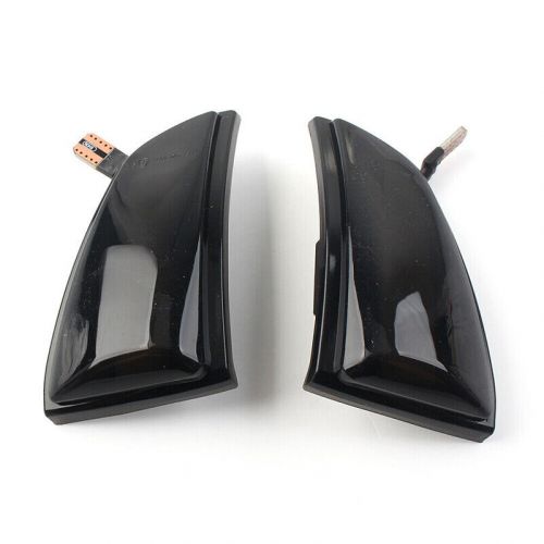 2* sequential led turn signal light for volvo s40 v50 2003 -12 side mirror light