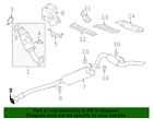 Genuine gm exhaust system front gasket 84941400