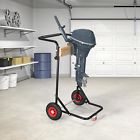 Tuffiom outboard boat motor stand, outboard engine stand carrier cart dolly, for