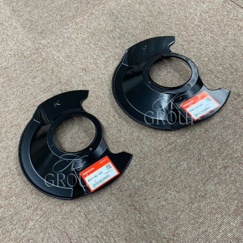 Genuine honda front brake splash guard 2 set for integra typer civic cr-x orthia