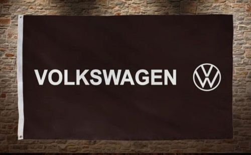 Volkswagen workshop/mancave advertising fan flag/banner