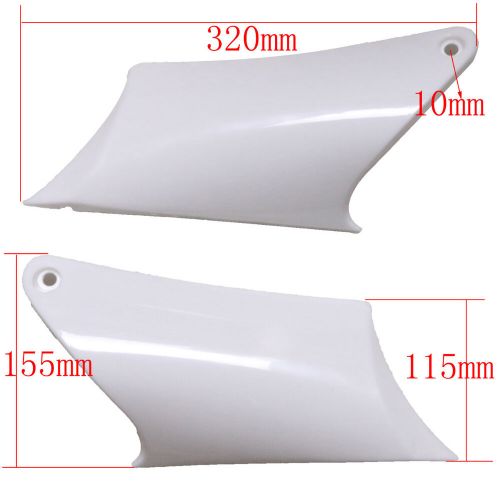 1 set orange+white plastic fender fairing kit for apollo orion 110cc 125cc 150cc