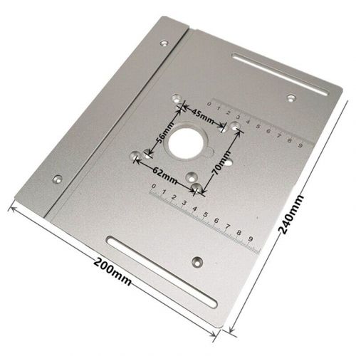 Milling table insert plate electric wood milling plate flipboard electric h6266-