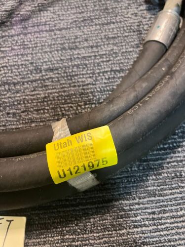 Becker hydraulic hose assembly t00336163/4&#034; id 15 feet flexopak