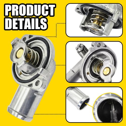 Engine thermostat coolant fit 11-20 grand dodge caravan 3.6l jeep 3.2l cherokee