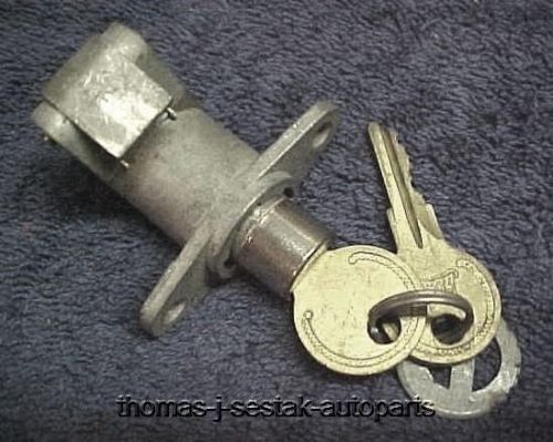 Nos glove box lock &amp; keys studebaker - 1955