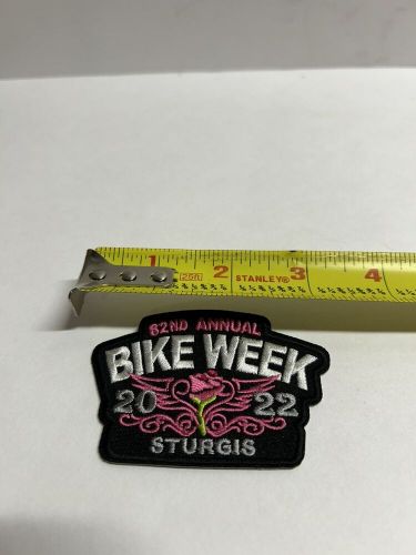 Sturgis 2022 bike rally embroidered patch 82nd anniversary motorcycle biker