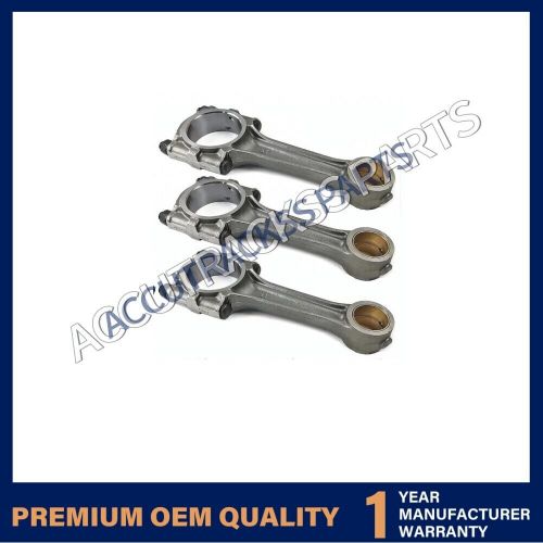 3pcs connecting rod for yanmar 3tn78 engine excavator jd25