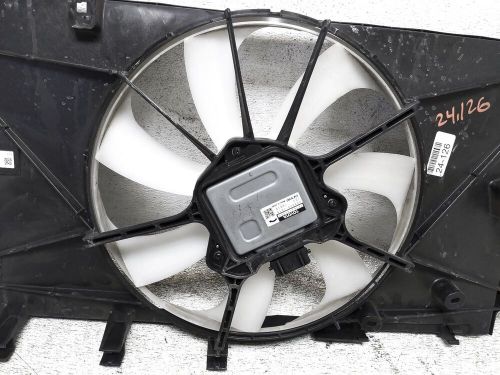 2019-2022 toyota corolla 2.0l radiator cooling fan motor &amp; shroud 16711-f2010