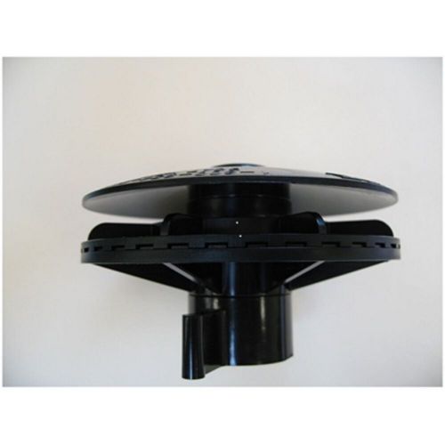 Boat cover vent ii black for pole supports