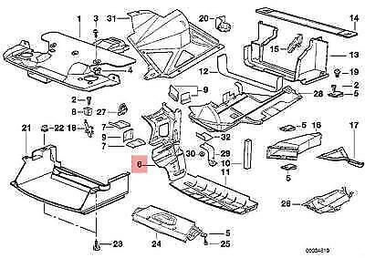 Genuine bmw e36 convertible compact air intake elbow left oem 51718156247-