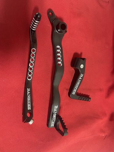 Yamaha banshee 350 atv 3pc combo gear shifter rear brake pedal and kick starter